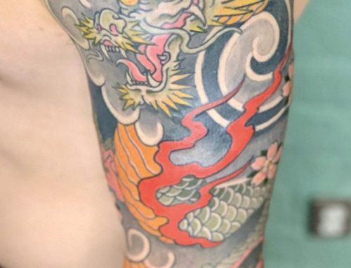 Japanese Dragon Arm Sleeve