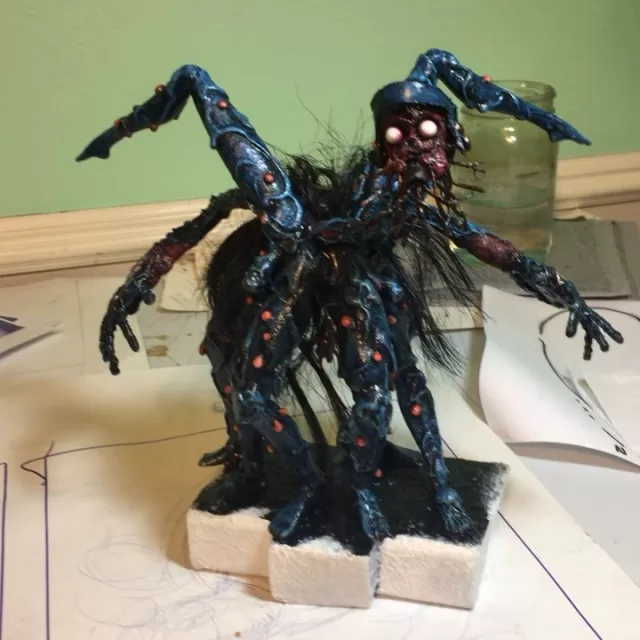 I normally don’t give “shoutouts “ but this is more like a “prayzzzzxx” my brother @tjystopmo that I’ve known since 7  years old is the baddest mother fucker I know, and kills the #stopmotionanimation #game check out and give him a follow.... this is a little creature that comes out when you decide to push the wrong button!!🤘🏻🤘🏻🤘🏻🤘🏻😁😁love yah Tom, thanks a million 🤯